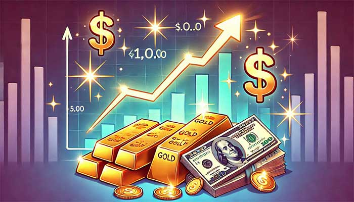تاثیر رکود اقتصادی بر قیمت طلا