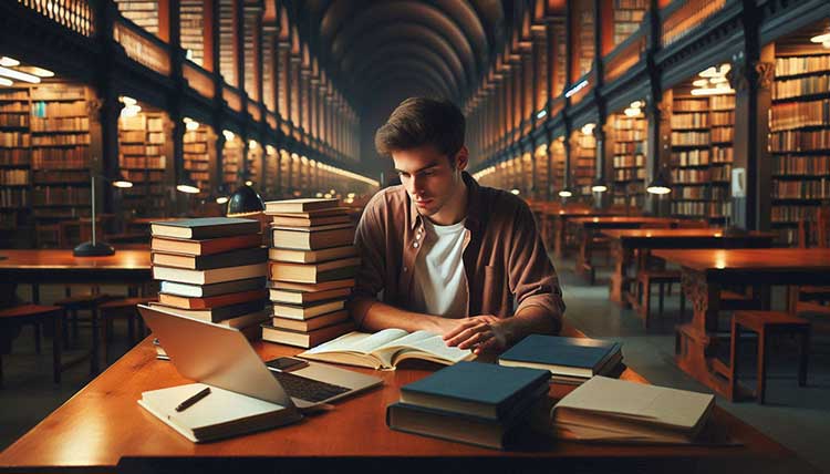 تحقیق کتابخانه‌ای