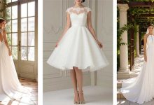 بهترین مدل و رنگ لباس عروس برای افراد لاغر و قد بلند