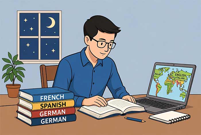 یادگیری زبان